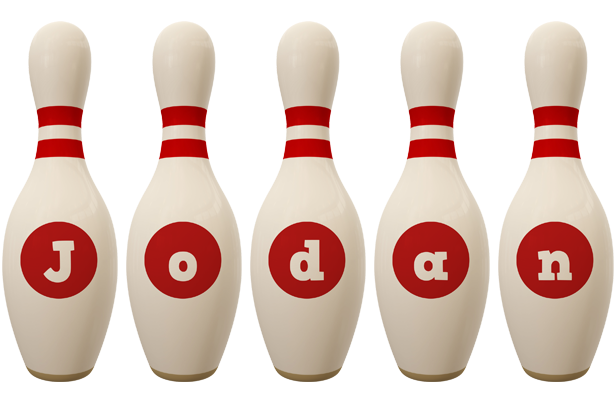 Jodan bowling-pin logo