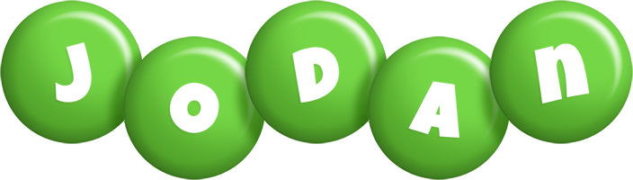 Jodan candy-green logo