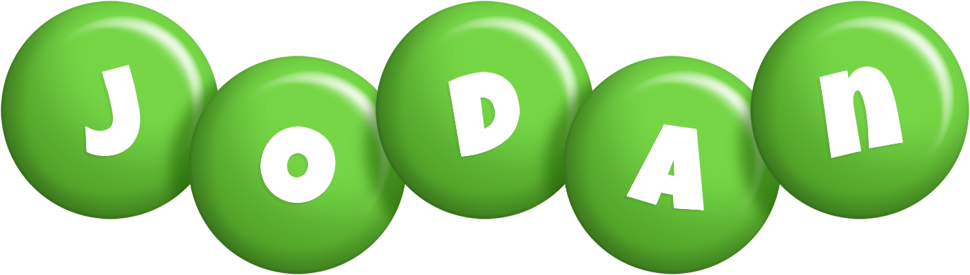Jodan candy-green logo