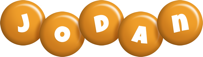 Jodan candy-orange logo