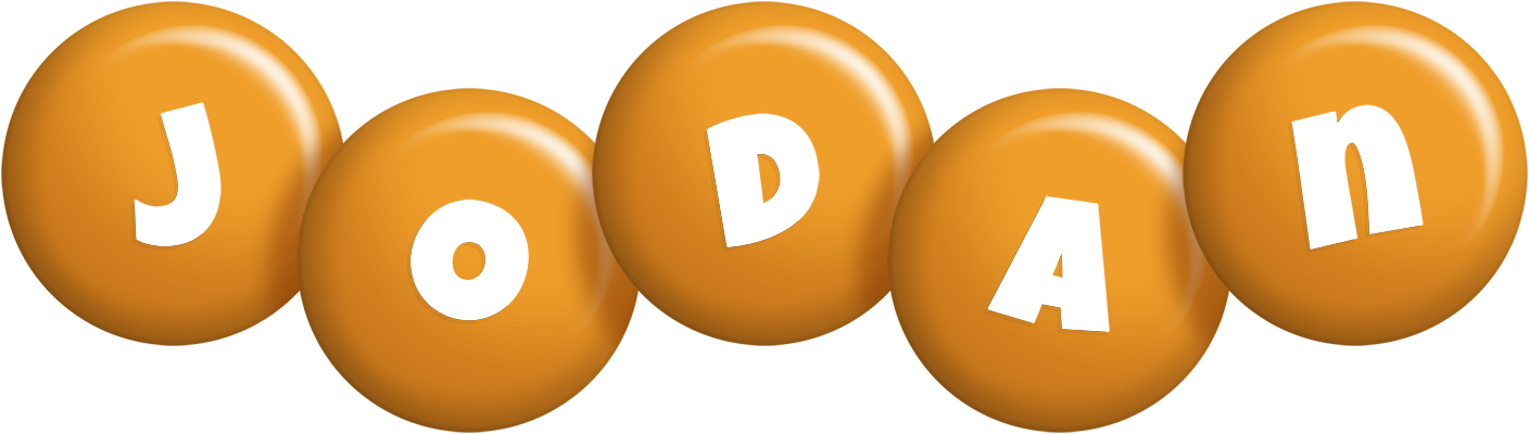Jodan candy-orange logo