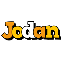 Jodan cartoon logo