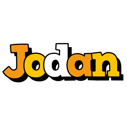 Jodan cartoon logo