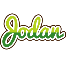 Jodan golfing logo
