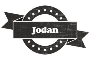 Jodan grunge logo