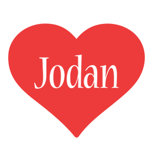 Jodan love logo
