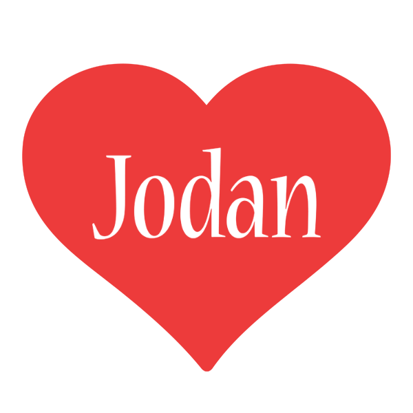 Jodan love logo