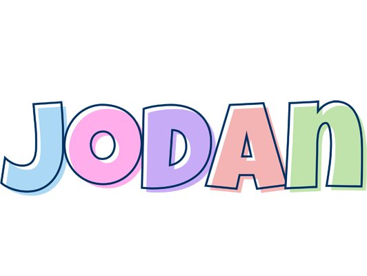 Jodan pastel logo
