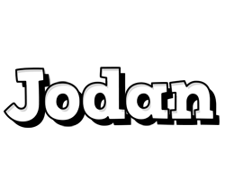 Jodan snowing logo