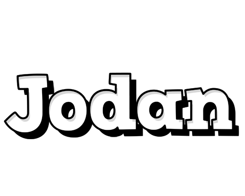 Jodan snowing logo