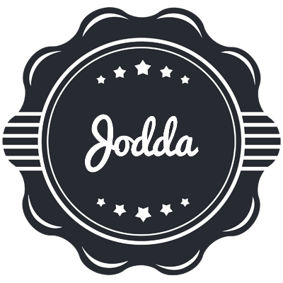 Jodda badge logo
