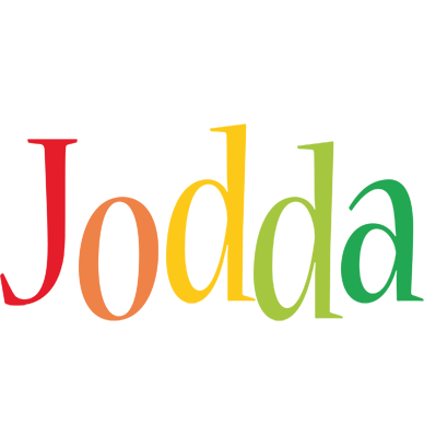 Jodda birthday logo