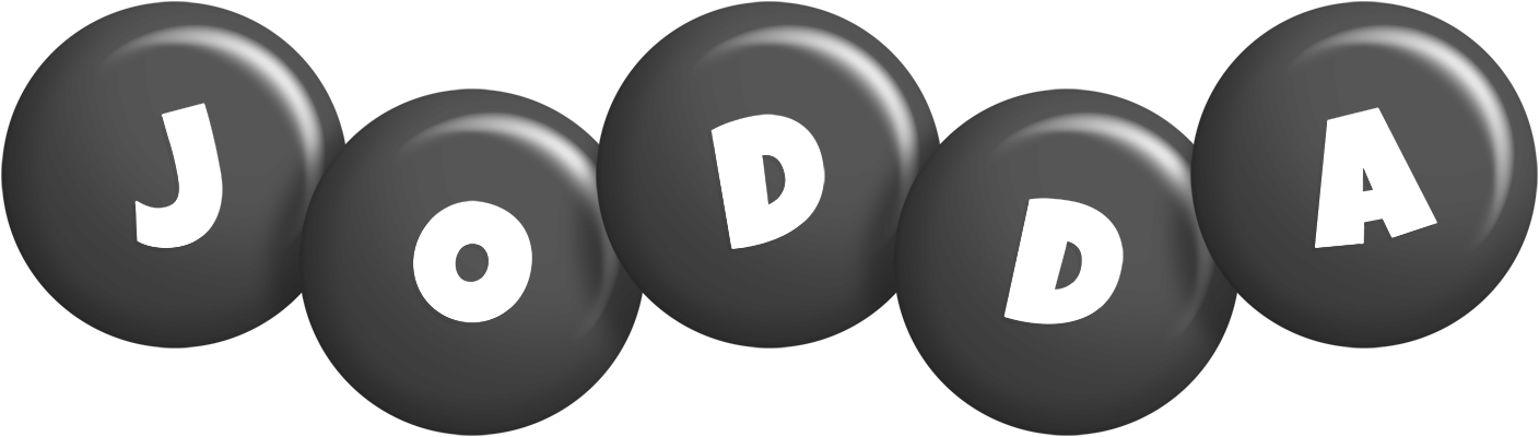 Jodda candy-black logo