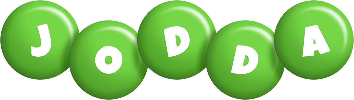 Jodda candy-green logo