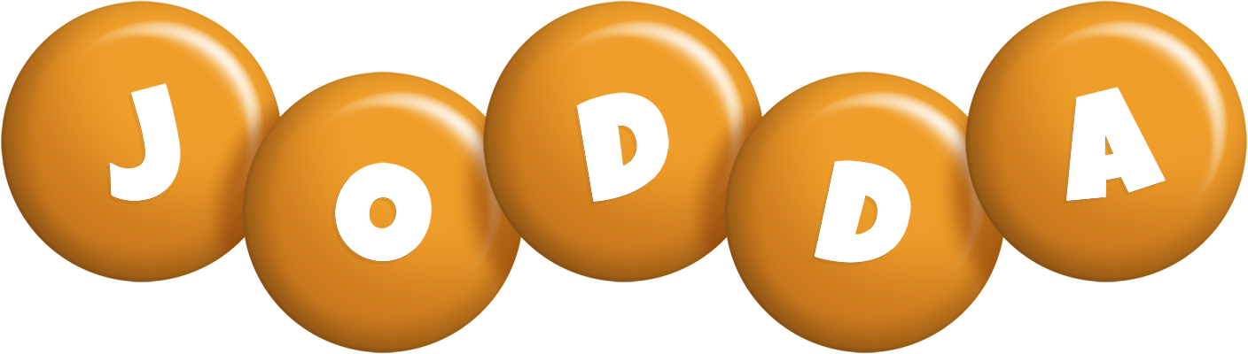 Jodda candy-orange logo
