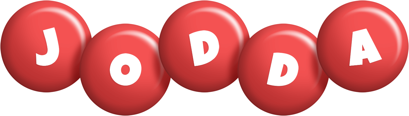 Jodda candy-red logo