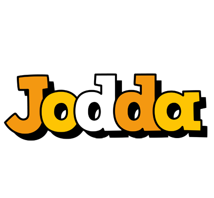 Jodda cartoon logo