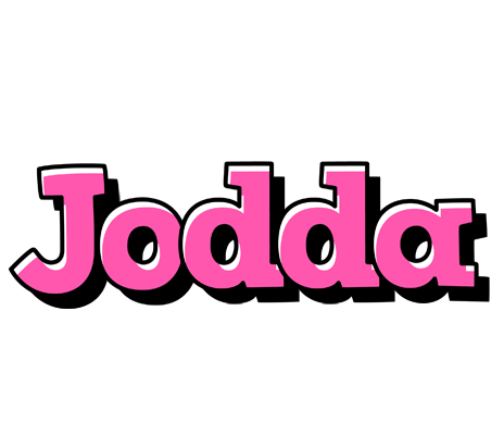 Jodda girlish logo