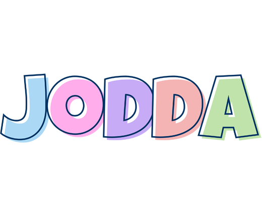 Jodda pastel logo