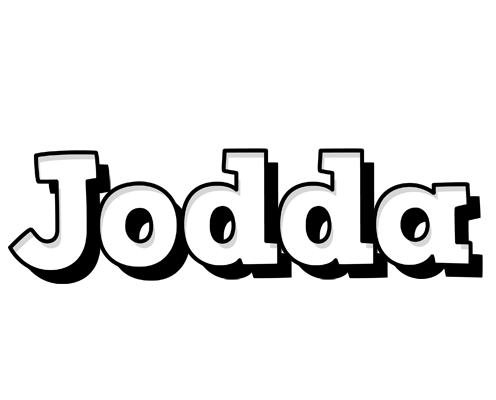 Jodda snowing logo