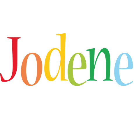 Jodene birthday logo