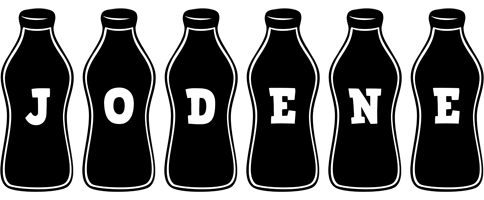 Jodene bottle logo
