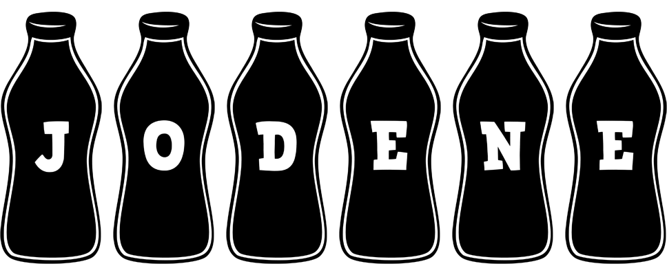Jodene bottle logo