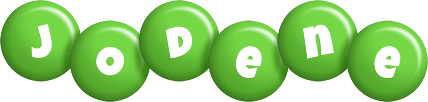 Jodene candy-green logo