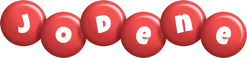 Jodene candy-red logo