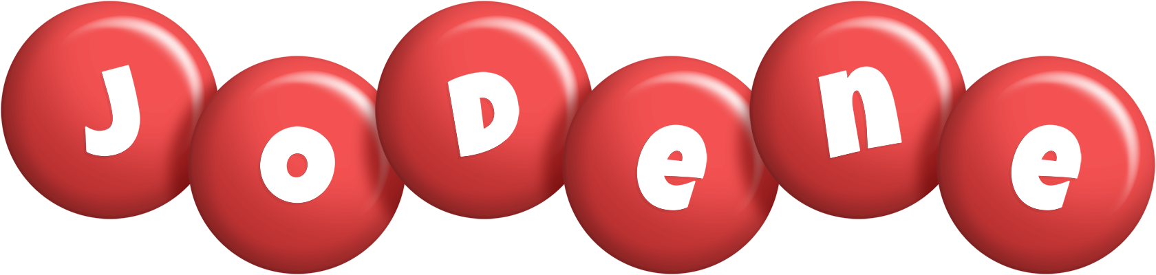 Jodene candy-red logo