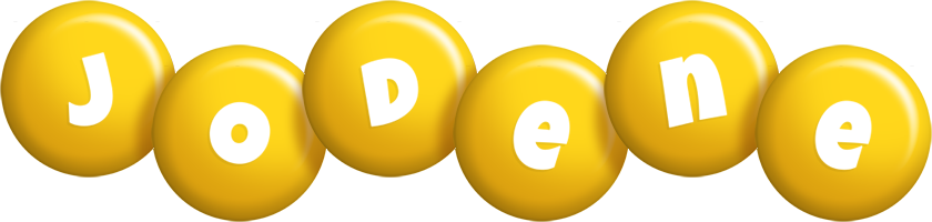 Jodene candy-yellow logo