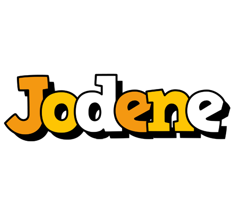 Jodene cartoon logo
