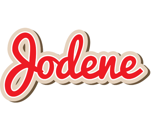 Jodene chocolate logo