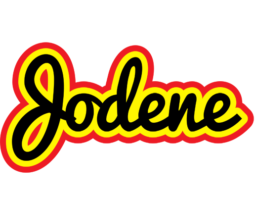 Jodene flaming logo