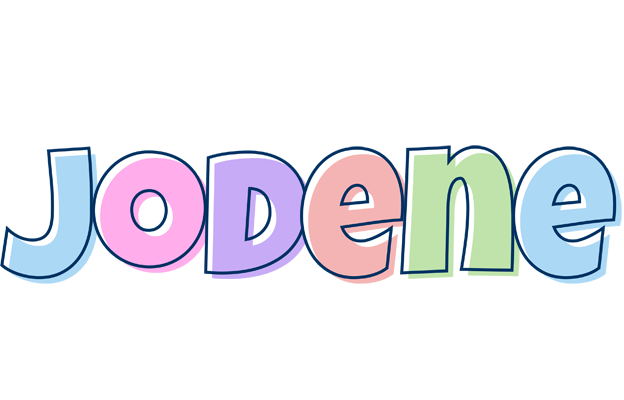 Jodene pastel logo