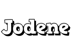 Jodene snowing logo