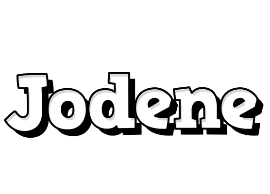 Jodene snowing logo