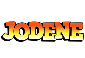 Jodene sunset logo