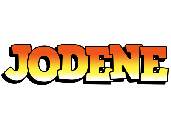 Jodene sunset logo