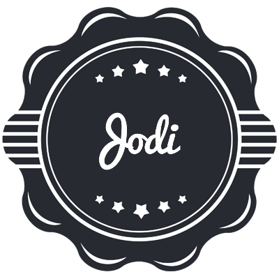 Jodi badge logo