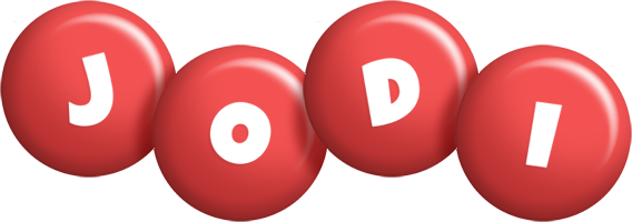 Jodi candy-red logo