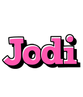 Jodi girlish logo