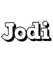 Jodi snowing logo