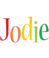 Jodie birthday logo