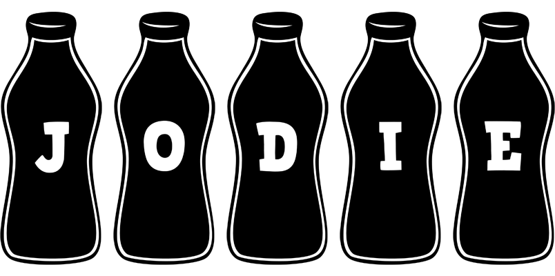 Jodie bottle logo