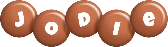 Jodie candy-brown logo