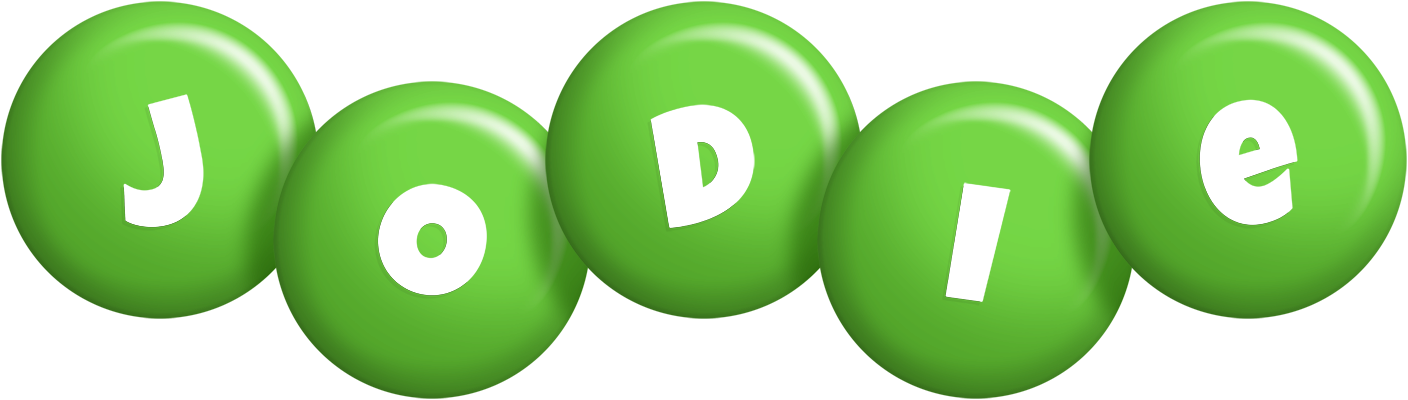 Jodie candy-green logo