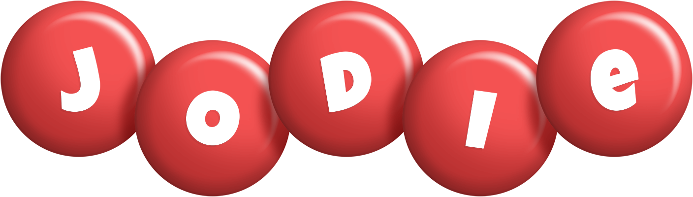 Jodie candy-red logo