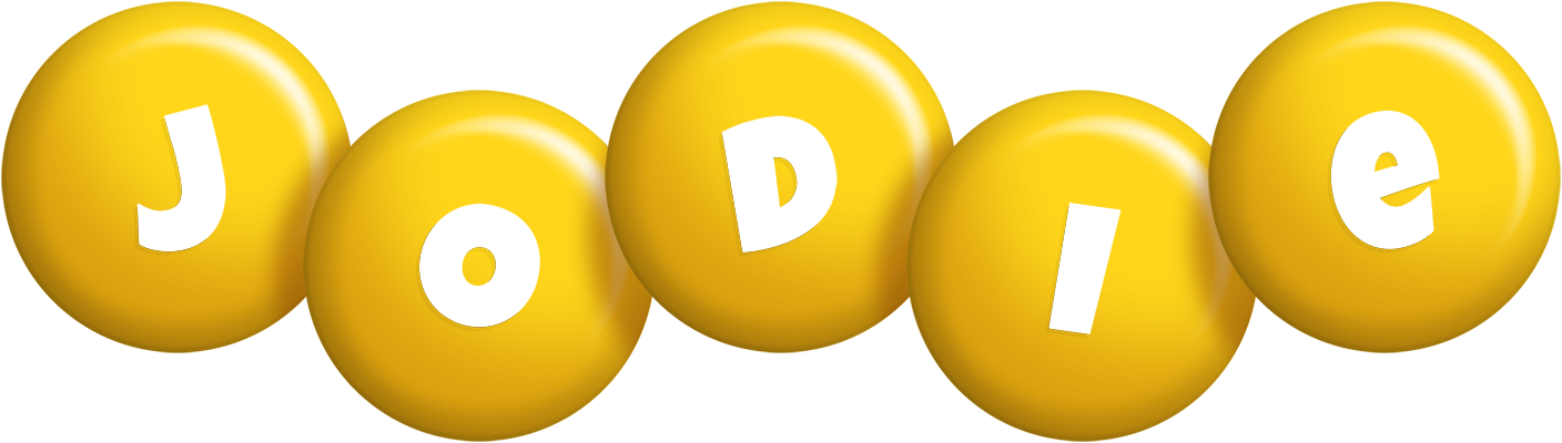 Jodie candy-yellow logo