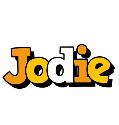 Jodie cartoon logo